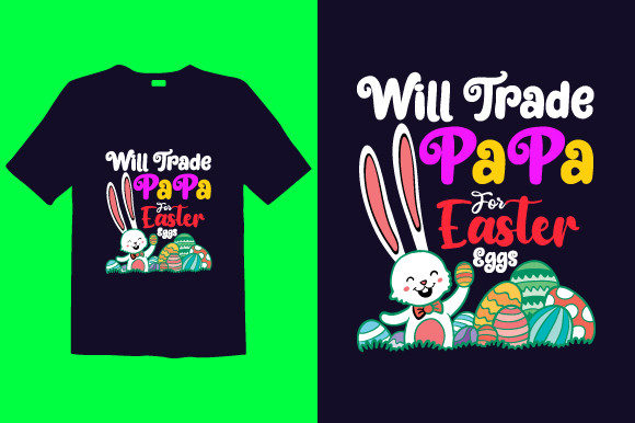 Easter Day T-shirt Design 014: Graphics & Print Templates