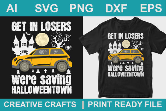 Halloween T-Shirt Design Halloween Town