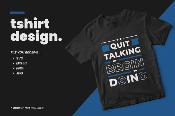 Quit Talking Begin Doing Graphics & Print Templates