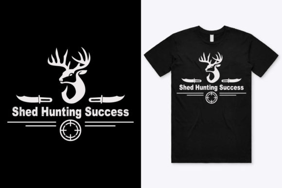 Shed Hunting Success Graphics & Print Templates