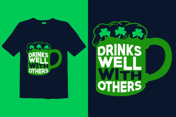 St. Patrick’s Day T-shirt Design 012 Graphics & Print Templates