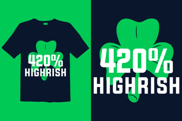 St. Patrick’s Day T-shirt Design 013: Graphics & Print Templates