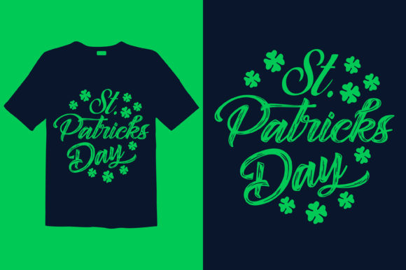 St. Patrick’s Day T-shirt Design 027: Graphics & Print Templates