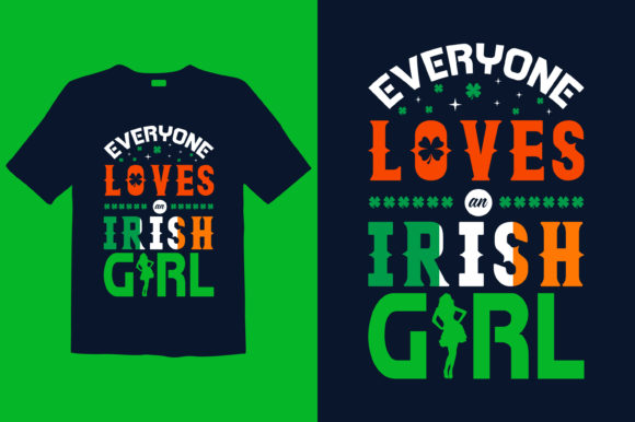 St. Patrick’s Day T-shirt Design 046: Graphics & Print Templates